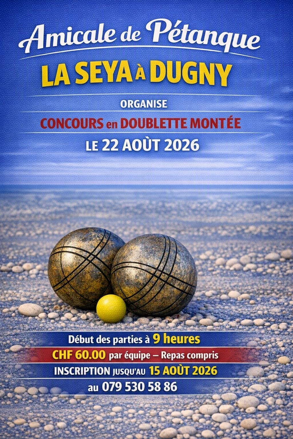 Affiche du concours à Leytron
