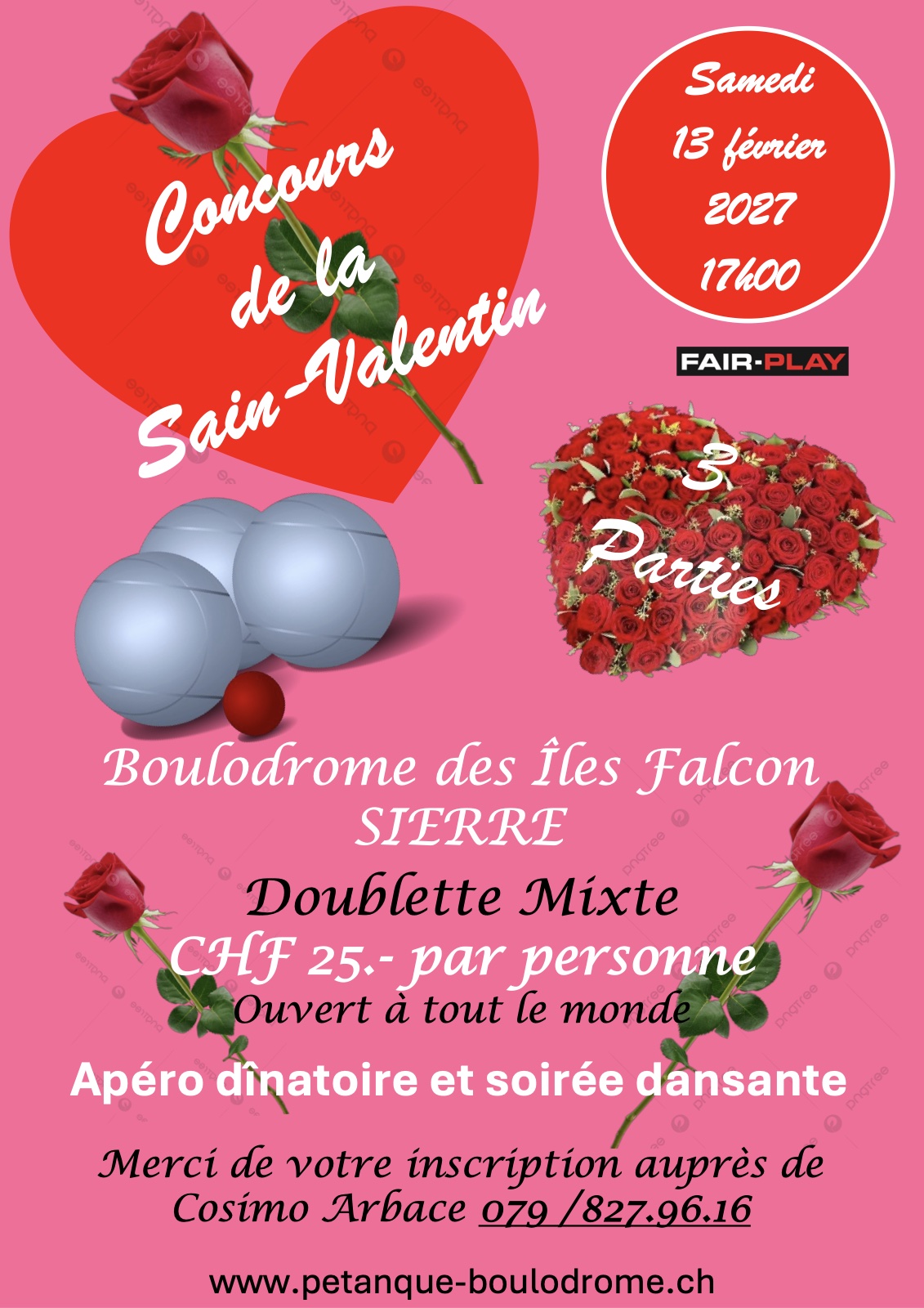 Affiche du concours à Sierre